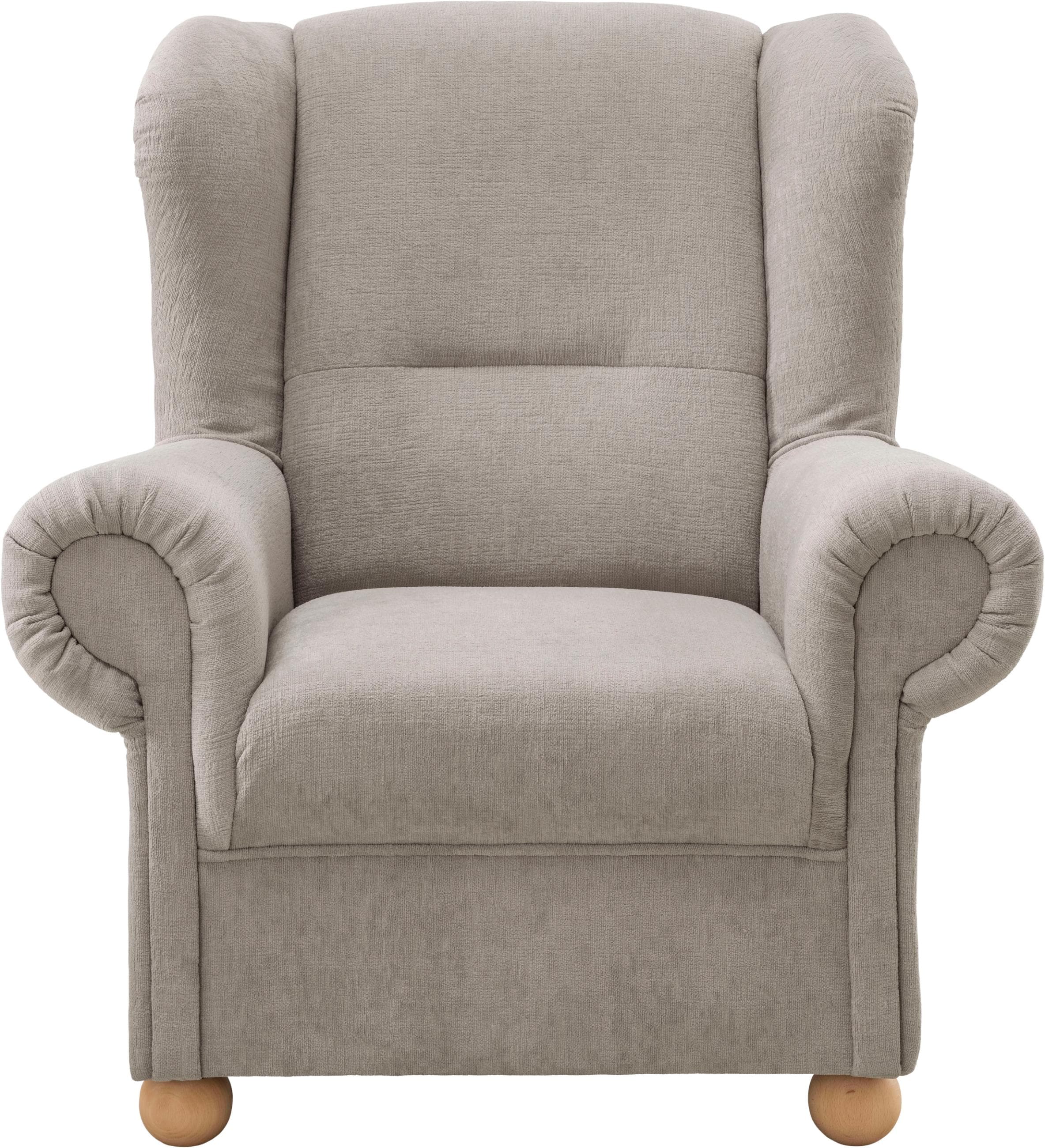 Ohrensessel HOME AFFAIRE "Torello" Taupe