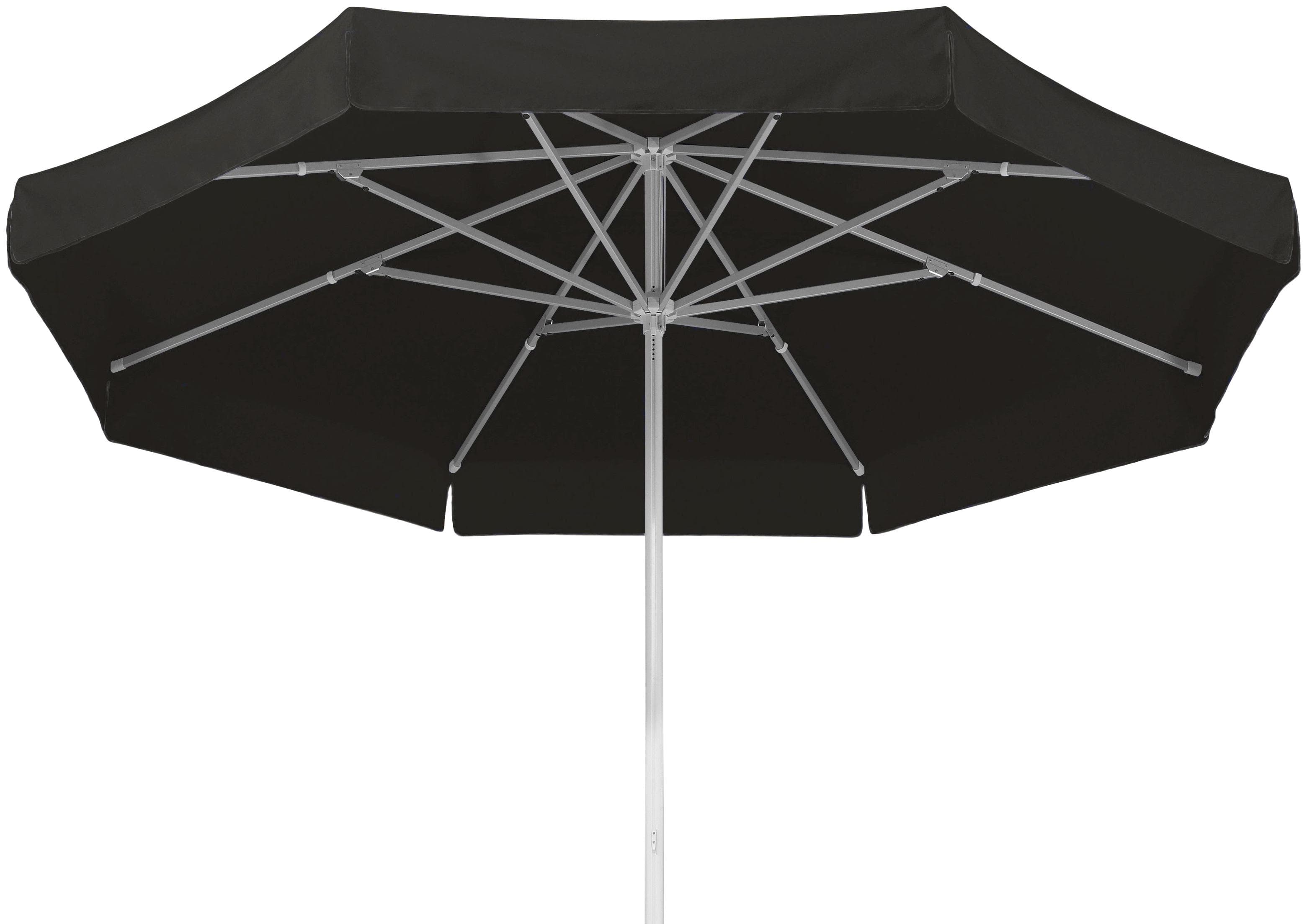 Marktschirm SCHNEIDER SCHIRME "Jumbo" Schwarz Polyester 400x295 cm