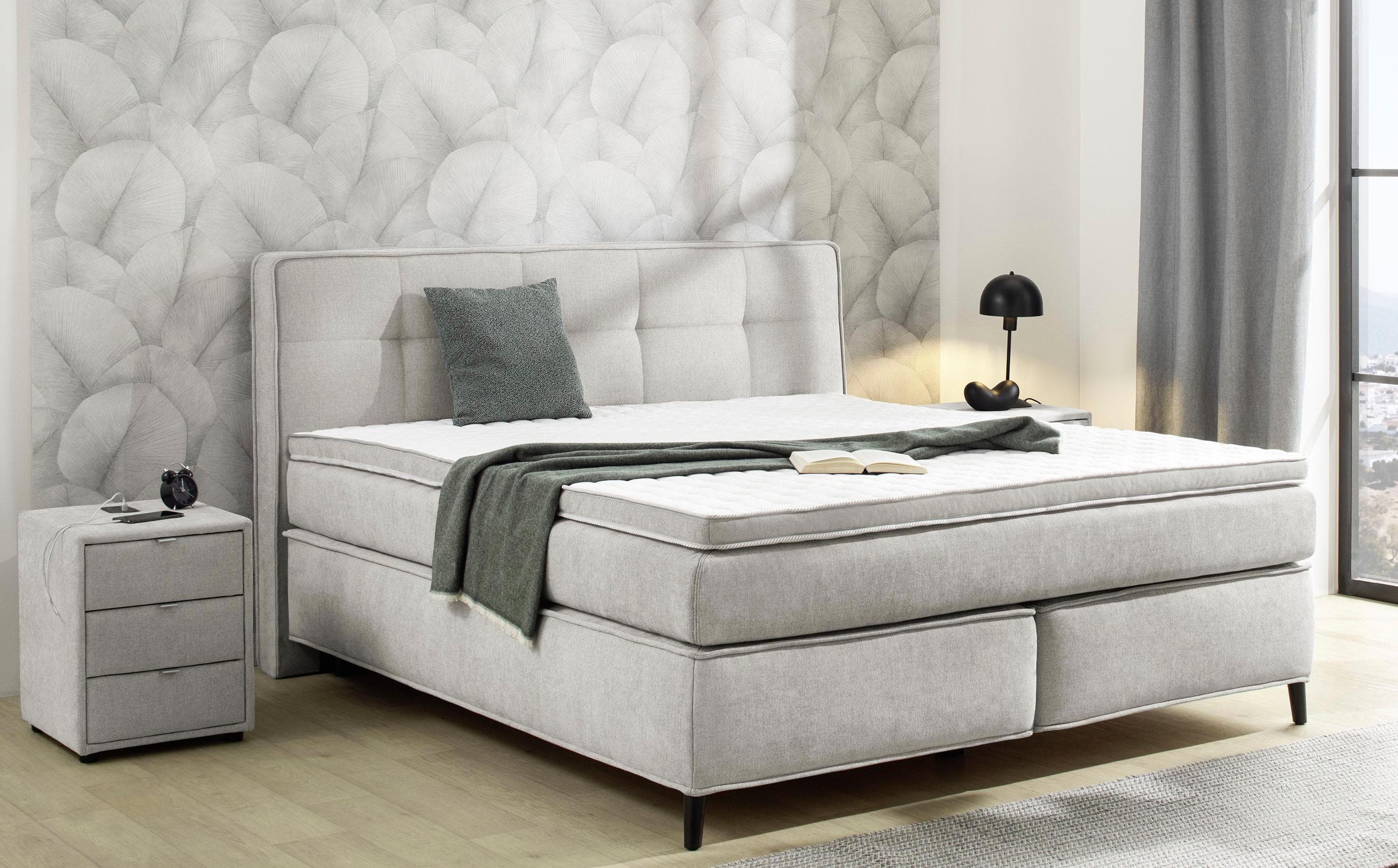 JOCKENHÖFER GRUPPE Capello Boxspringbett 7-Zonen-TTFK-Matratze