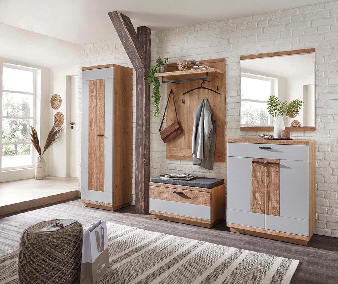 Home Affaire Prenten: Moderner Gestreifter Wollteppich für Wohnzimmer