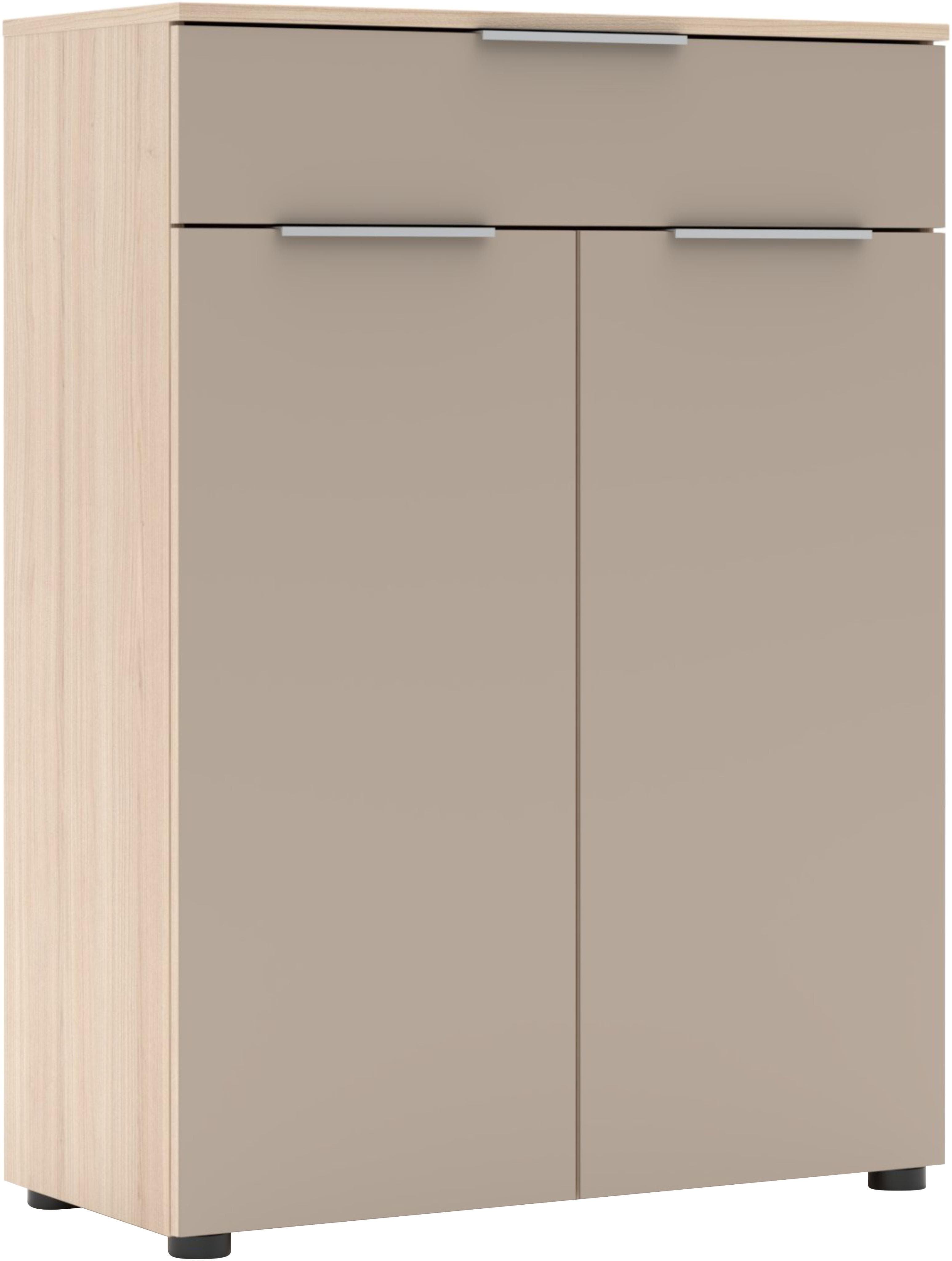 Aktenschrank INNOSTYLE Büroschrank Santorin 2-Türig 1 Schubkasten