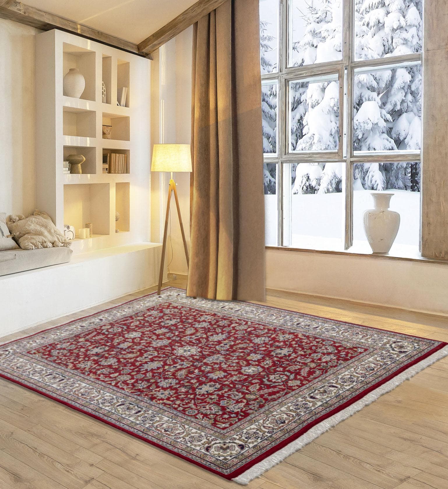 OTTO HOME Orientteppich BI Oriental Rot Handgeknüpft