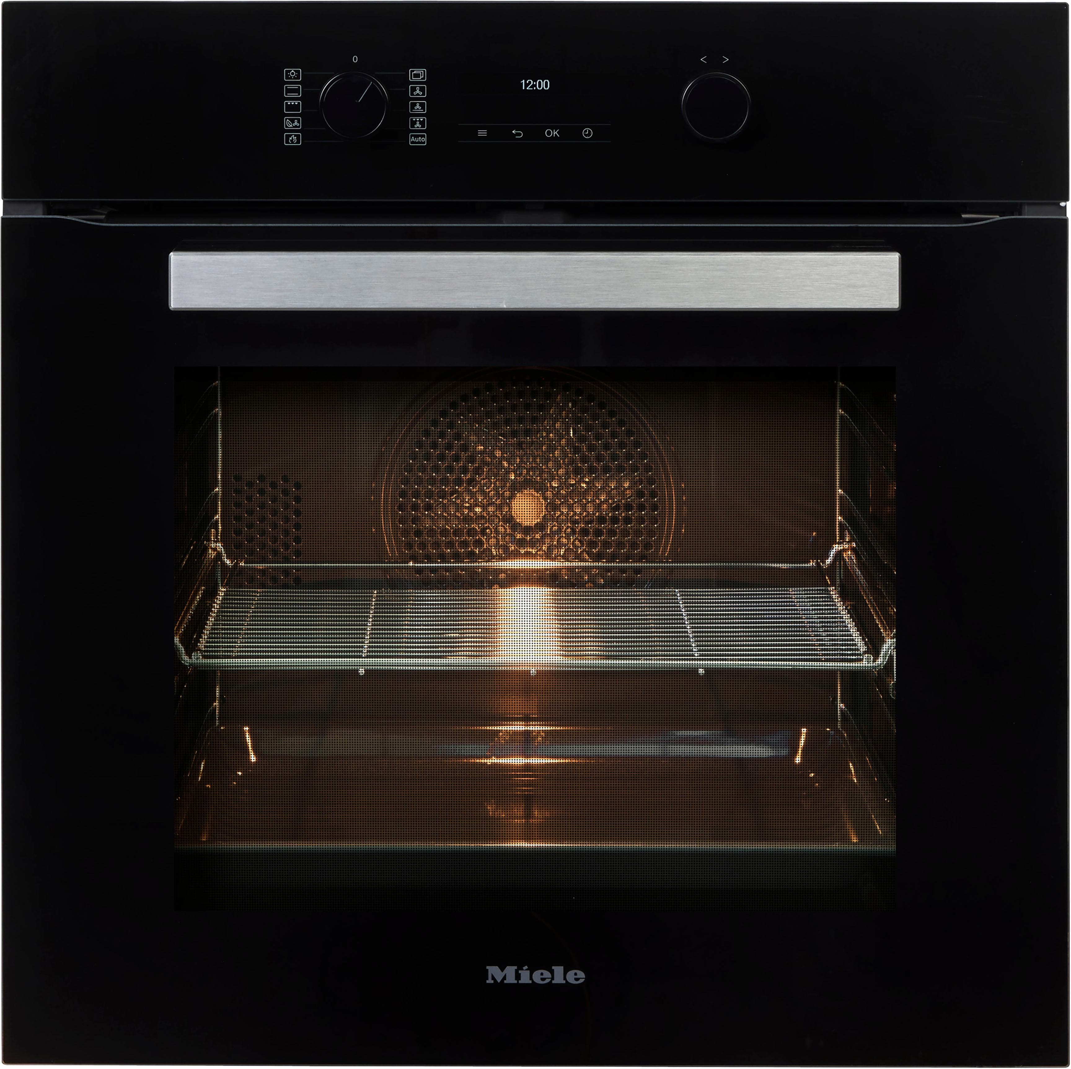 MIELE Pyrolyse Backofen H 2469 BP Active AirFry Schwarz