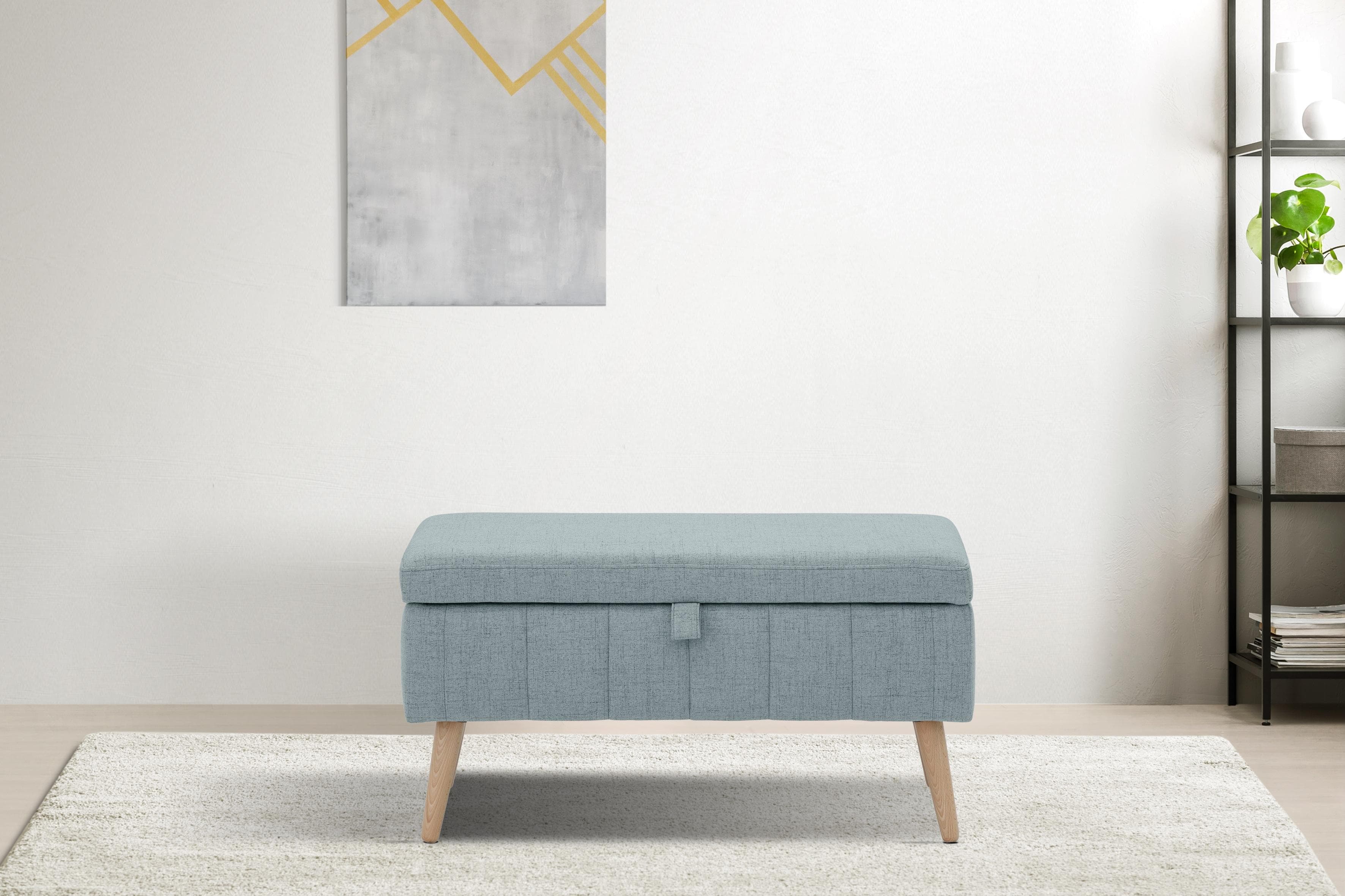 OTTO HOME AMIRA Truhenbank Mint mit Stauraum