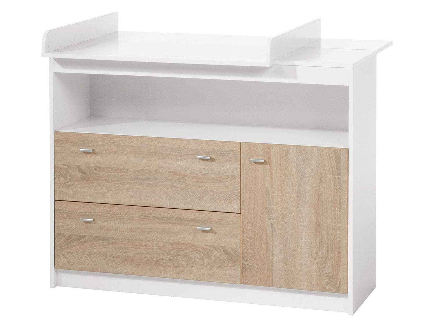 Wickelkommode Gabriella | Mit 2 Schubladen & verstellbarer Wickelfläche
