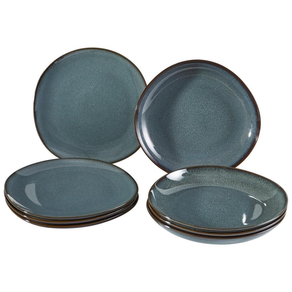 like.Villeroy & Boch Tafelservice Lave Gris 8-teilig Keramik