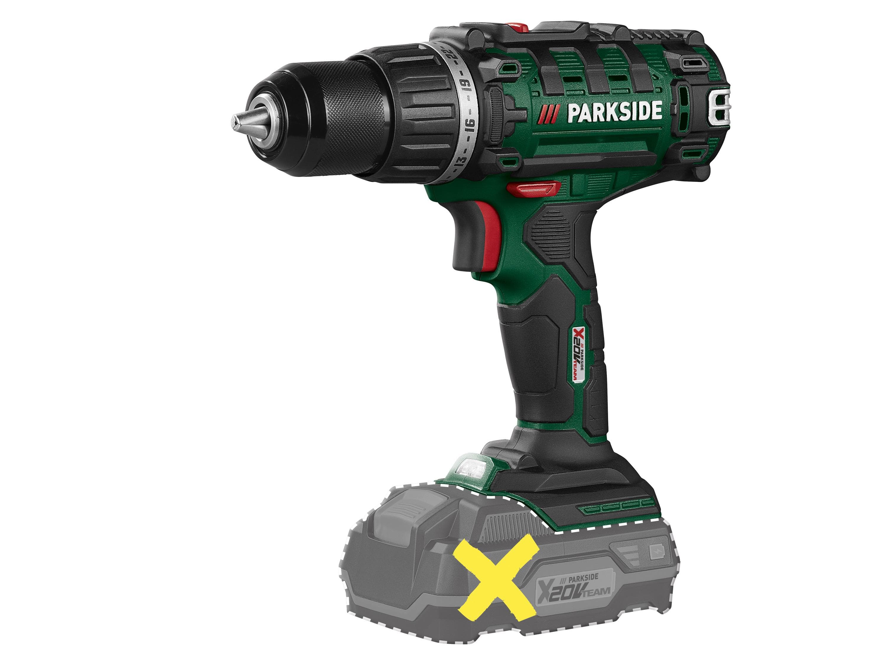 PARKSIDE® 20V Akku-Bohrschrauber PABS 20-Li I9