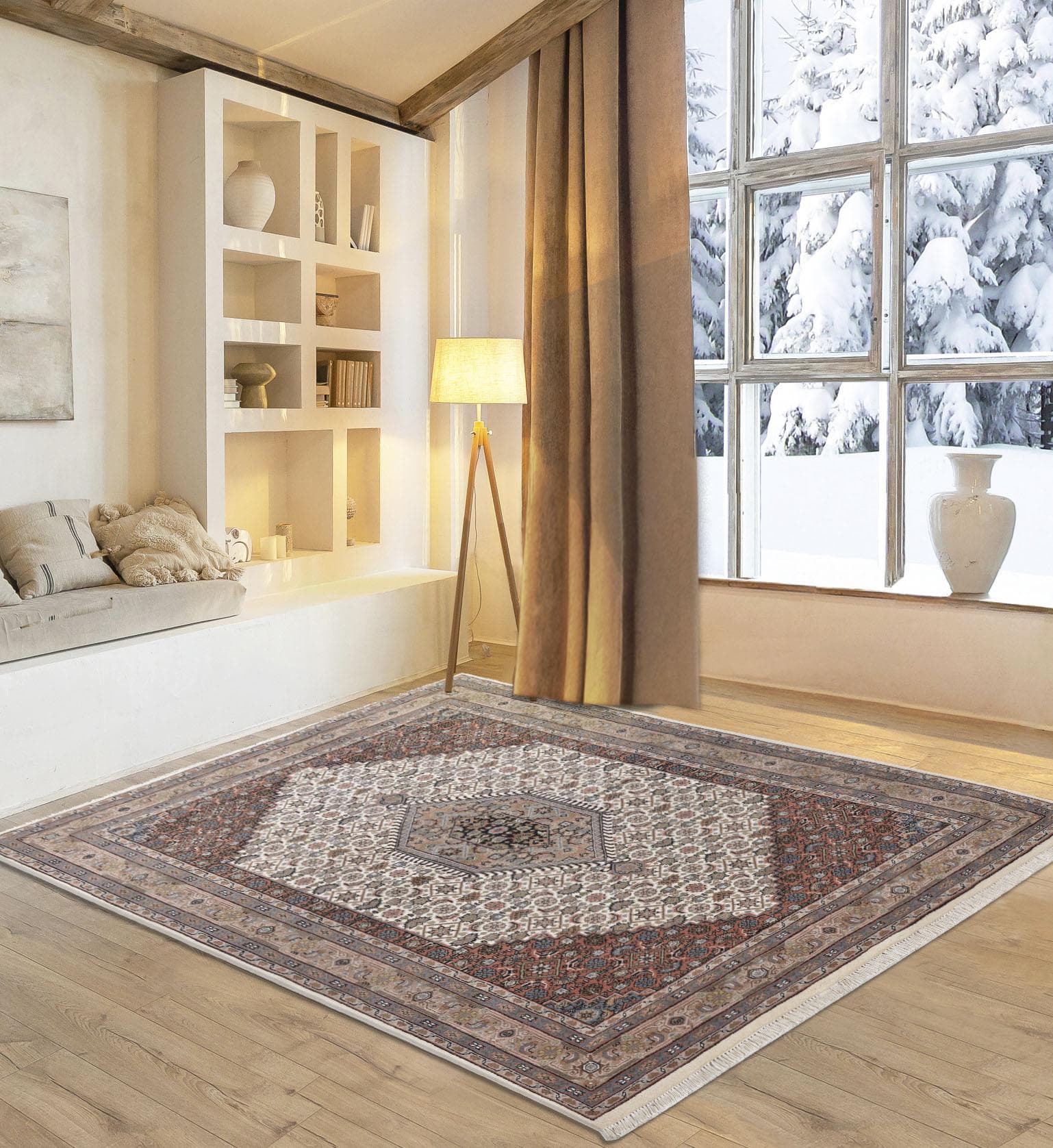 OTTO HOME Orientteppich BB Oriental Braun Handgeknüpft