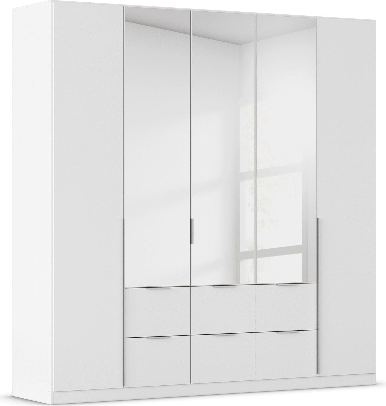 OTTO HOME AGORDO Drehtürenschrank Alpinweiß Holzwerkstoff