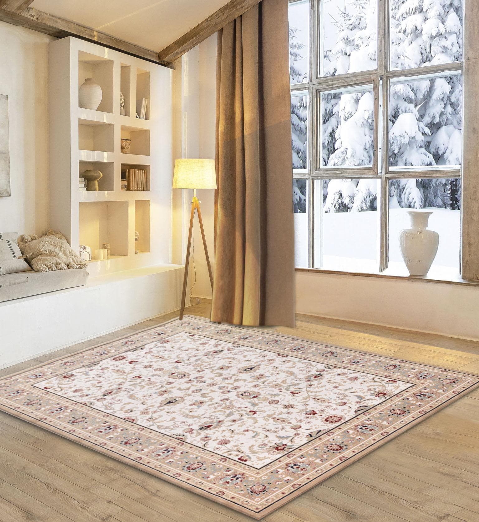 OTTO HOME Wollteppich Oriental D2 Beige Orientalisch