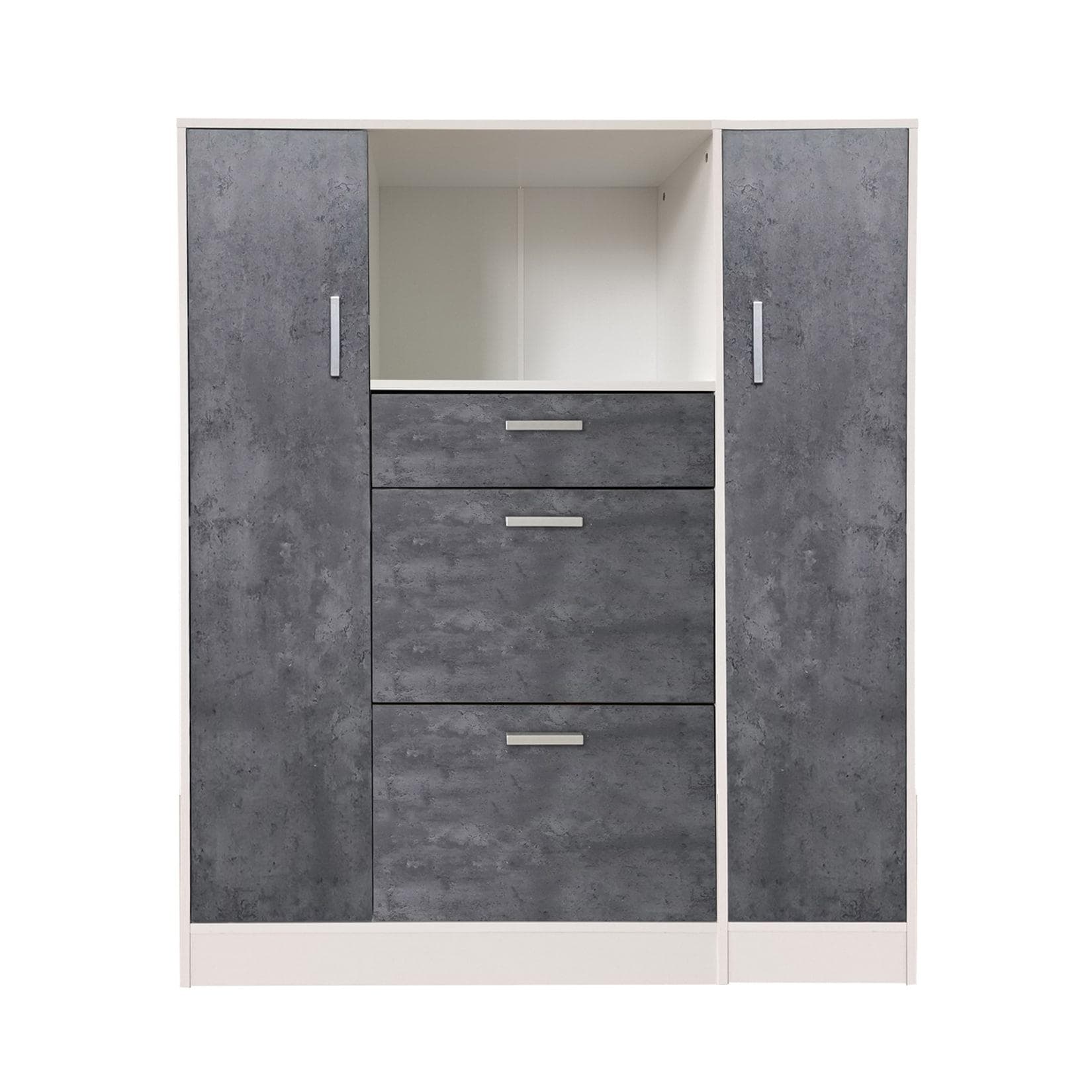 HTI-Line Küchenschrank Kombi L und S Blanca