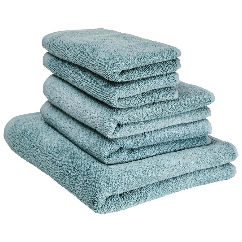 Marc O'Polo Frottierset Hellblau 5-teilig Badtextilien