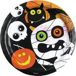 Amscan 998385 Halloween Pappteller 8 Stück 23cm