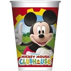 Procos Micky Maus Clubhouse Becher Kunststoff 10 Stück