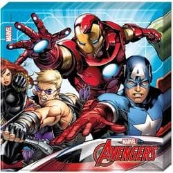 Procos Marvel Avengers Servietten 33x33 cm 20 Stück