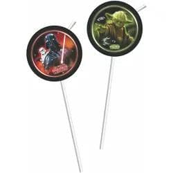 Procos - Star Wars Darth Vader Trinkhalme 6 Stück