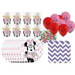 Minnie Maus Kindergeburtstags-Set 45-teilig