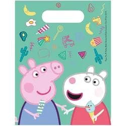 Procos Peppa Pig PVC Hängedekorationen - 6 Stück
