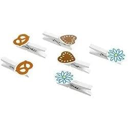 Amscan Oktoberfest Deko-Klammern 6er Pack