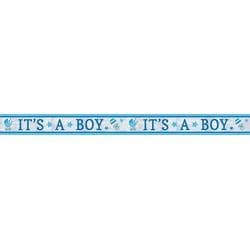 Amscan 120188 Folienbanner Babyparty It's a Boy 762cm Blau