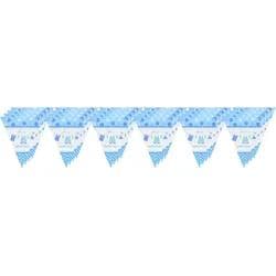 Amscan 121492 - Wimpelkette - Shower with Love, It's a baby boy