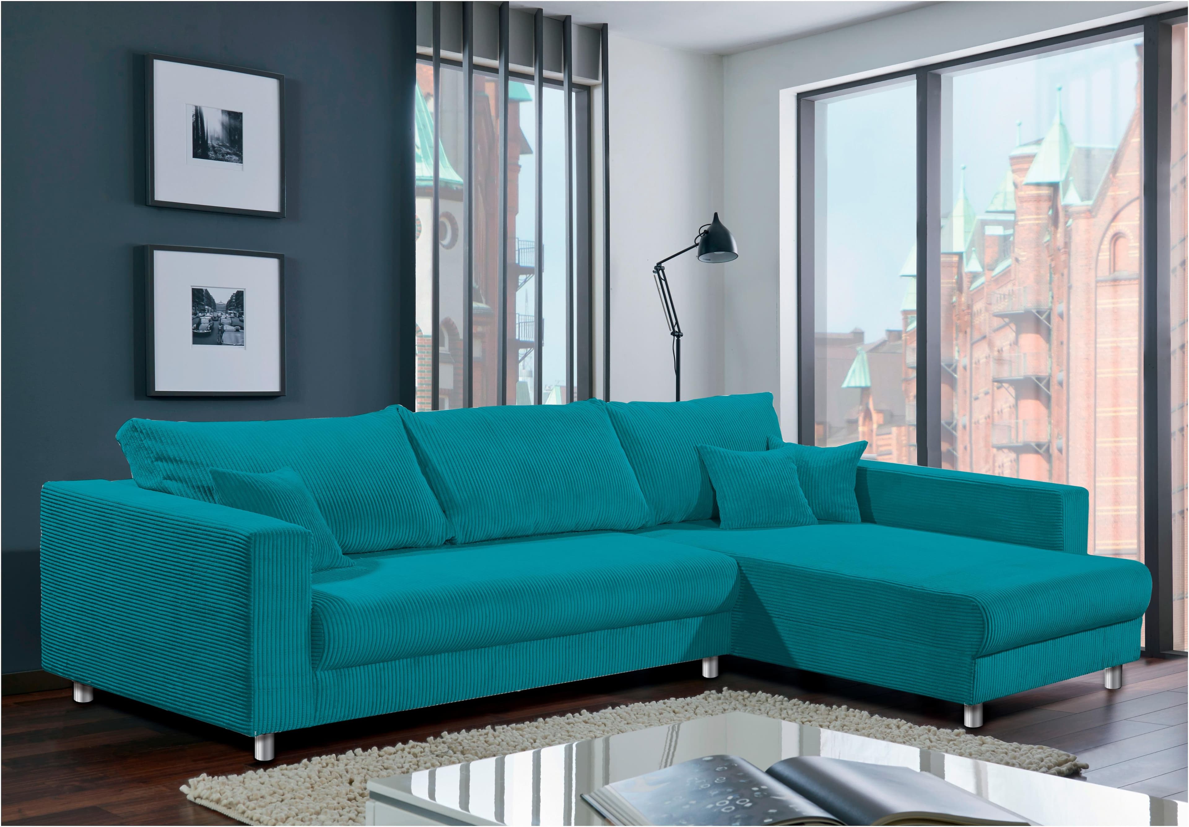 Home Affaire Ecksofa 153 mit Schlaffunktion und Bettkasten