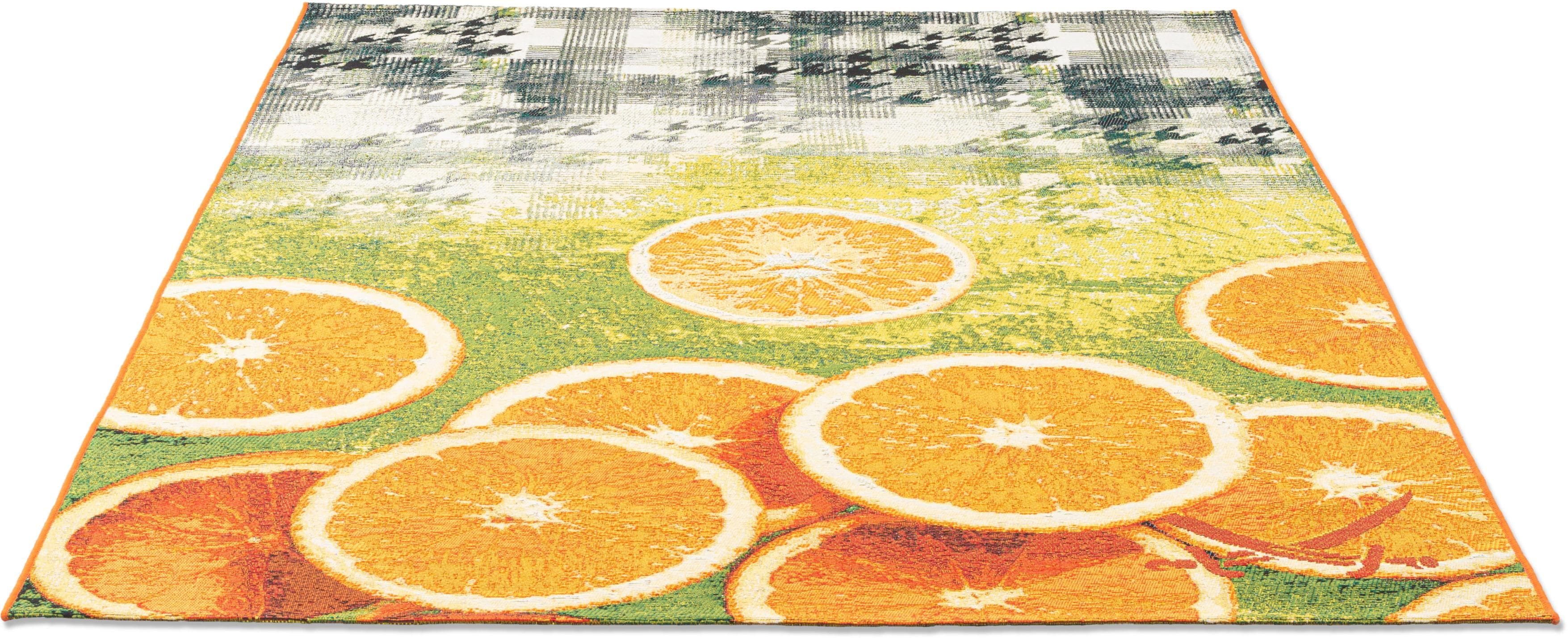 Teppich SANSIBAR Rantum Beach Bunt Modernes Sommer Design