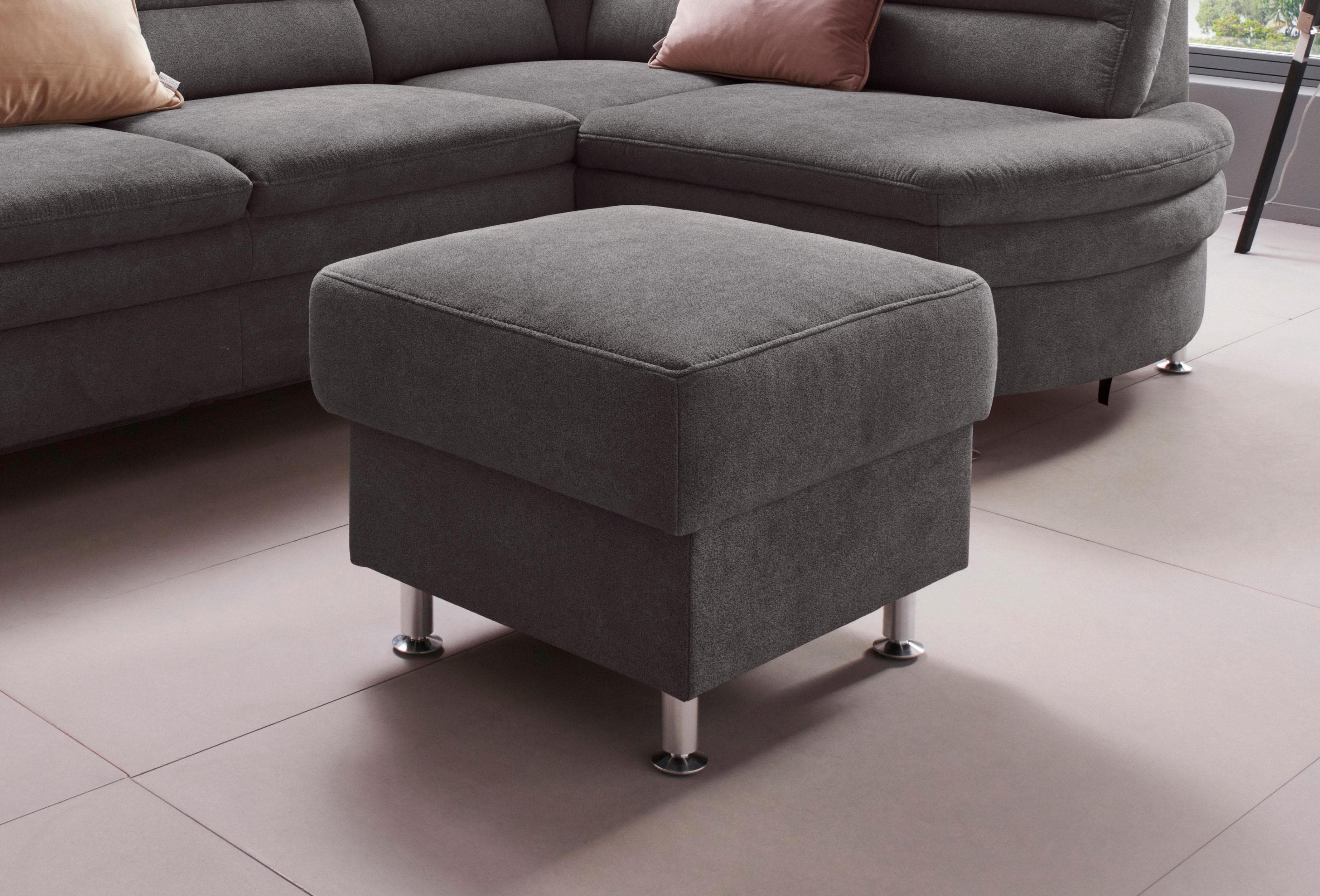Home Affaire Hocker Cardoso Grau mit Stauraum