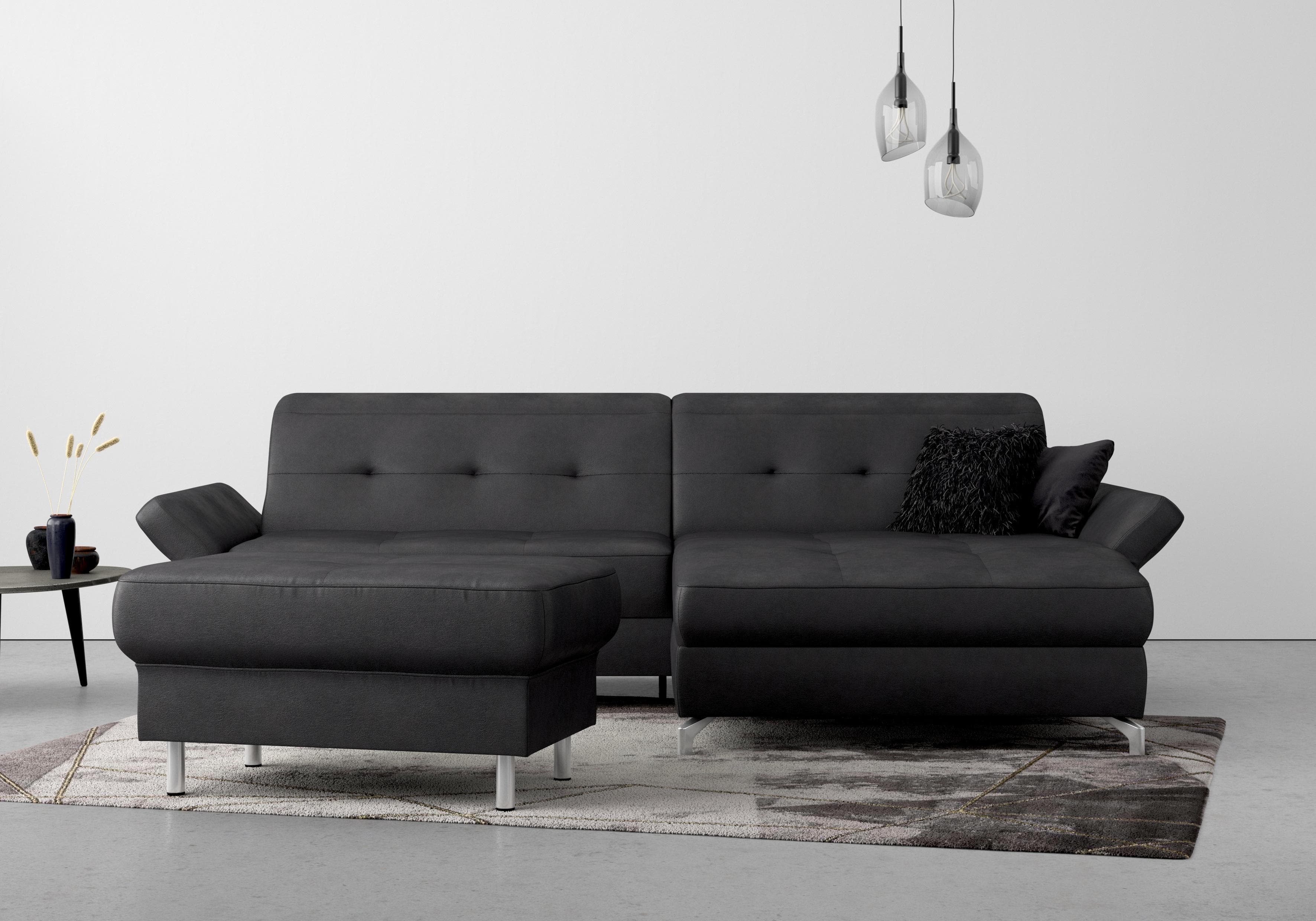 Federkern-Polsterhocker - Perfekt für die Maredo Serie