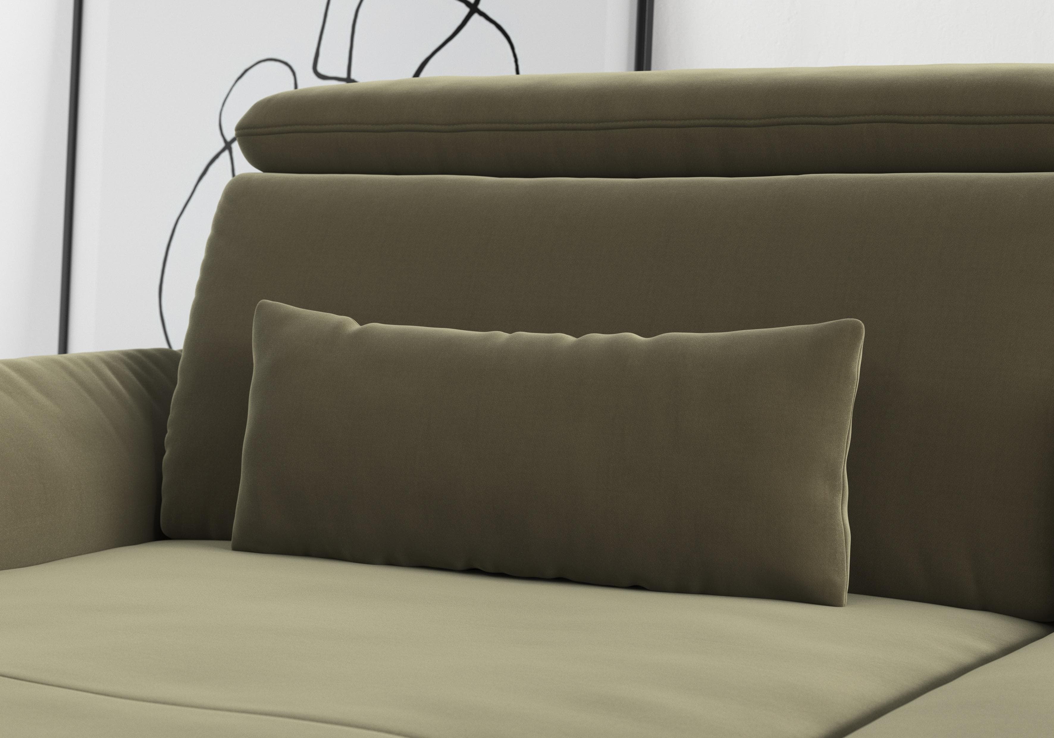 Places of Style Sofakissen Fjord Grün 3er Set