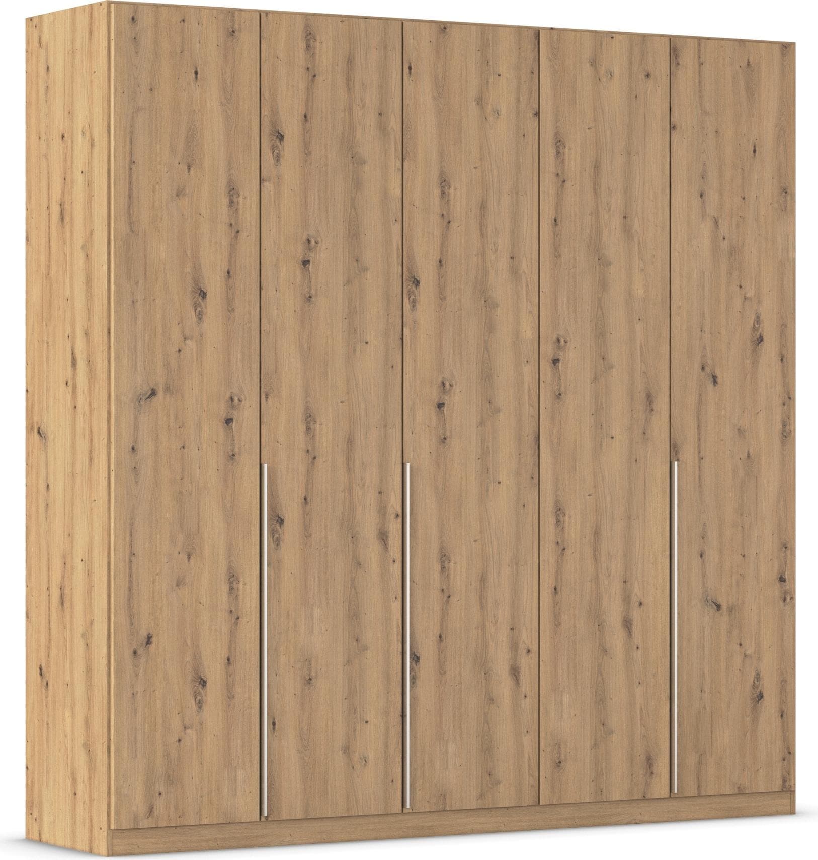 rauch Drehtürenschrank Kleiderschrank Schrank Garderobe AGORDO mit Dekor- oder Hochglanzfront (in zwei Griff-Farben) durchdachte Innenausstattung, in 6 Breiten und 2 Höhen MADE IN GERMANY