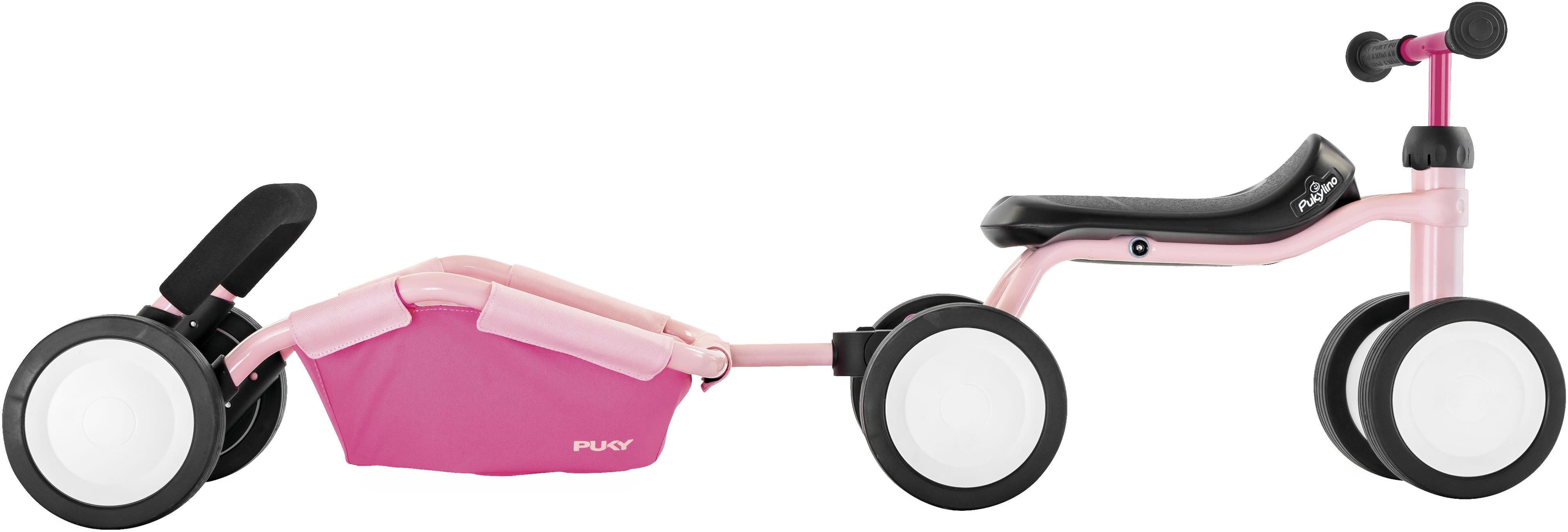 PUKY TRAILY Lauflernhilfe Rosa - 3-in-1 Kinderfahrzeug