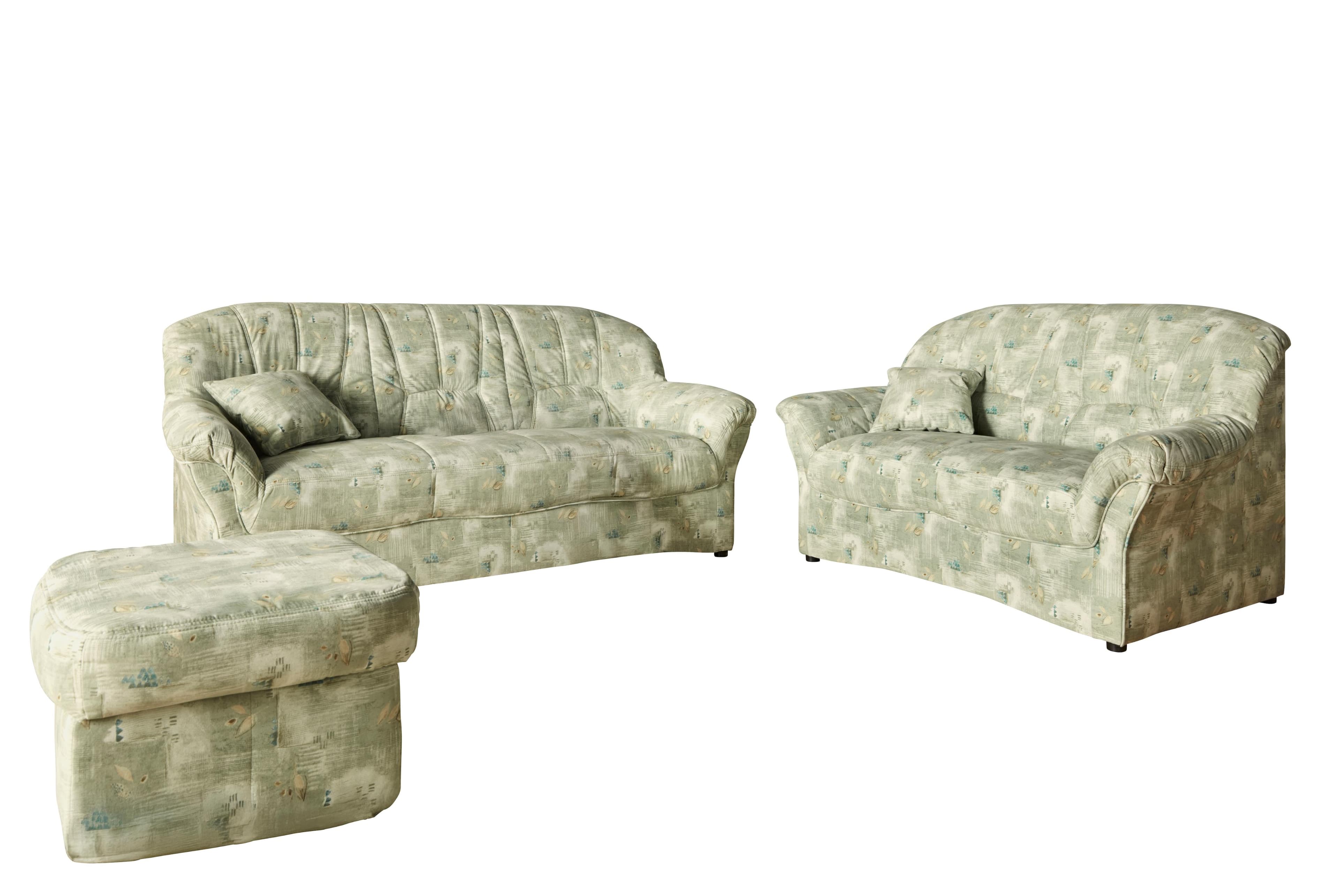 Luxuriöse Polstergarnitur - 3- & 2-Sitzer Set