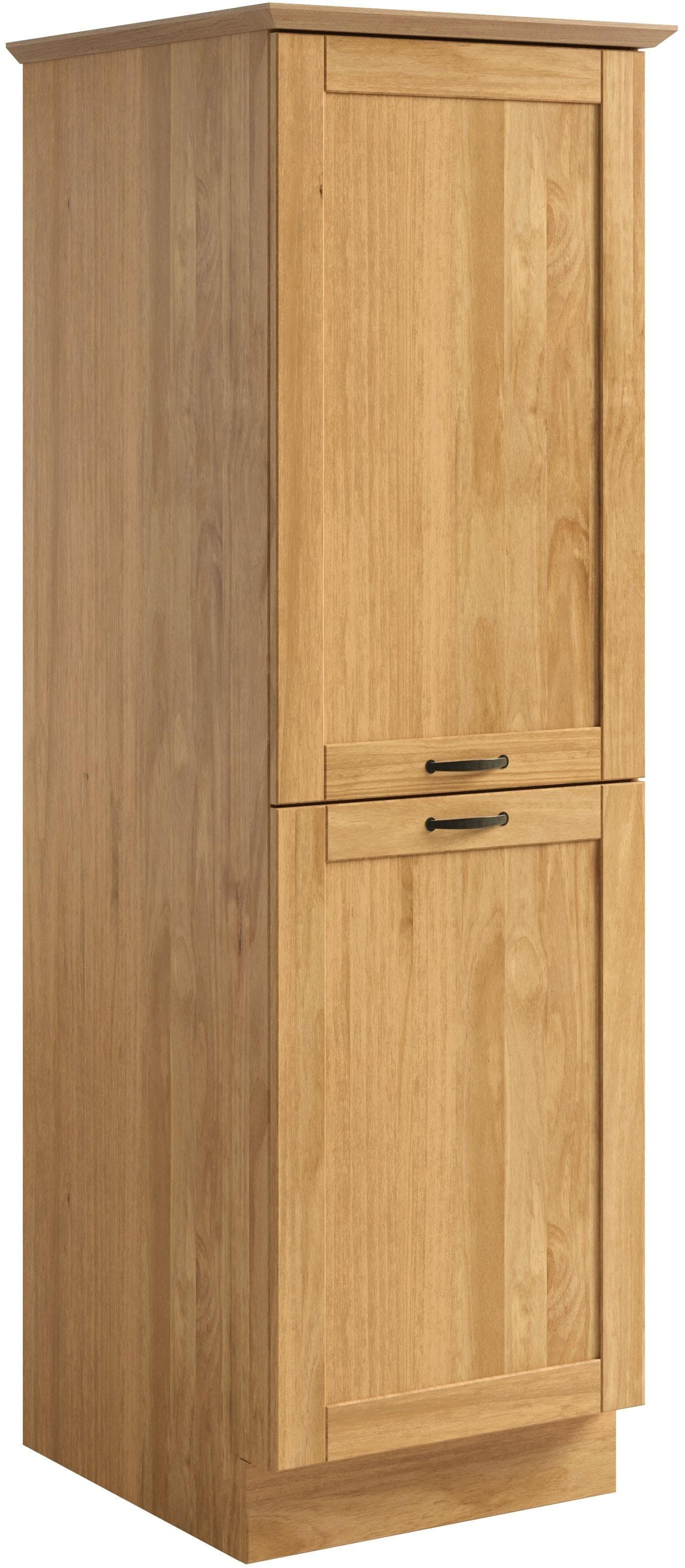 HOME AFFAIRE Vorratsschrank Teramo Massivholz Kiefer Natur