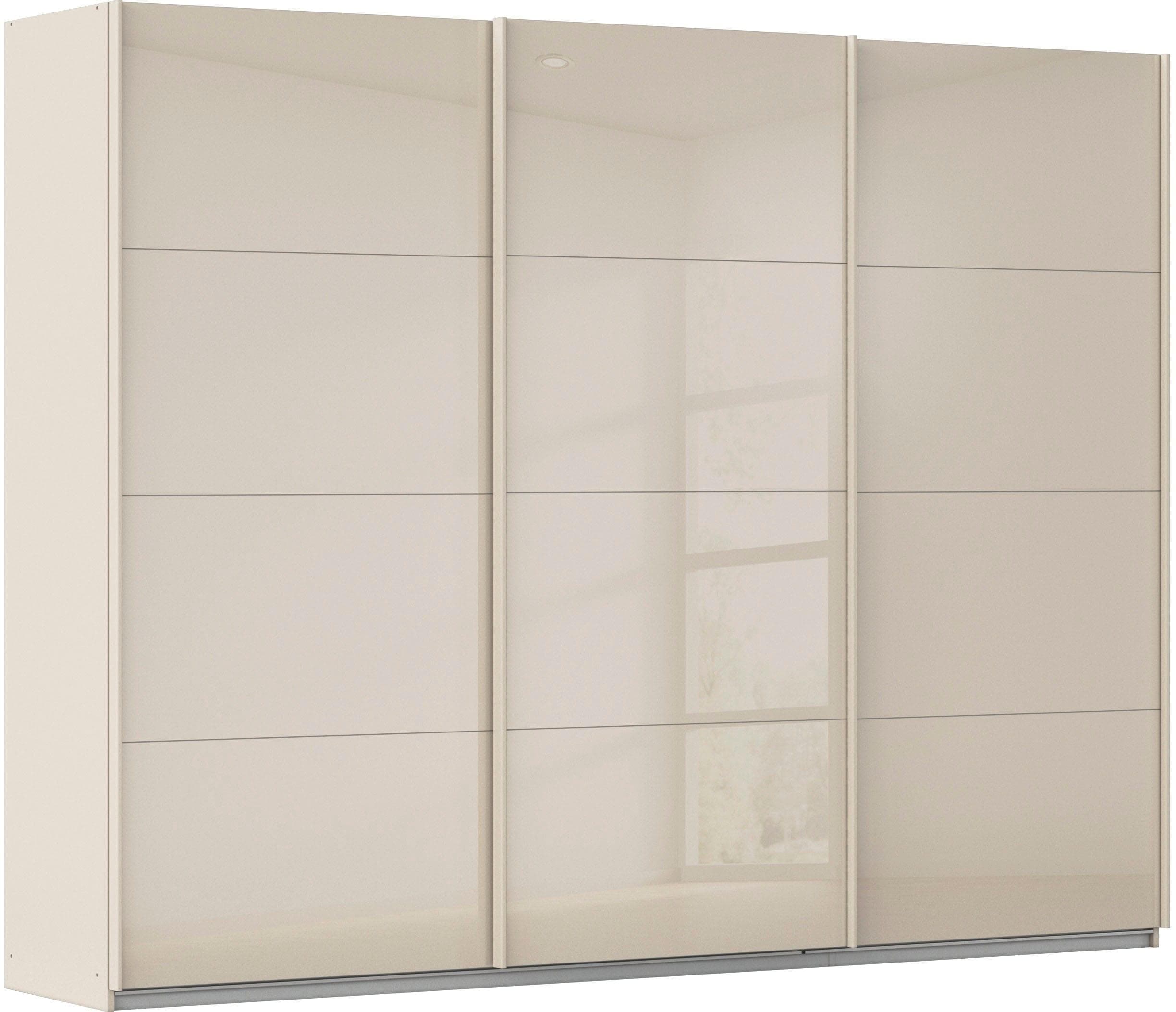 OTTO HOME Schwebetürenschrank Agordo Beige Glasfront