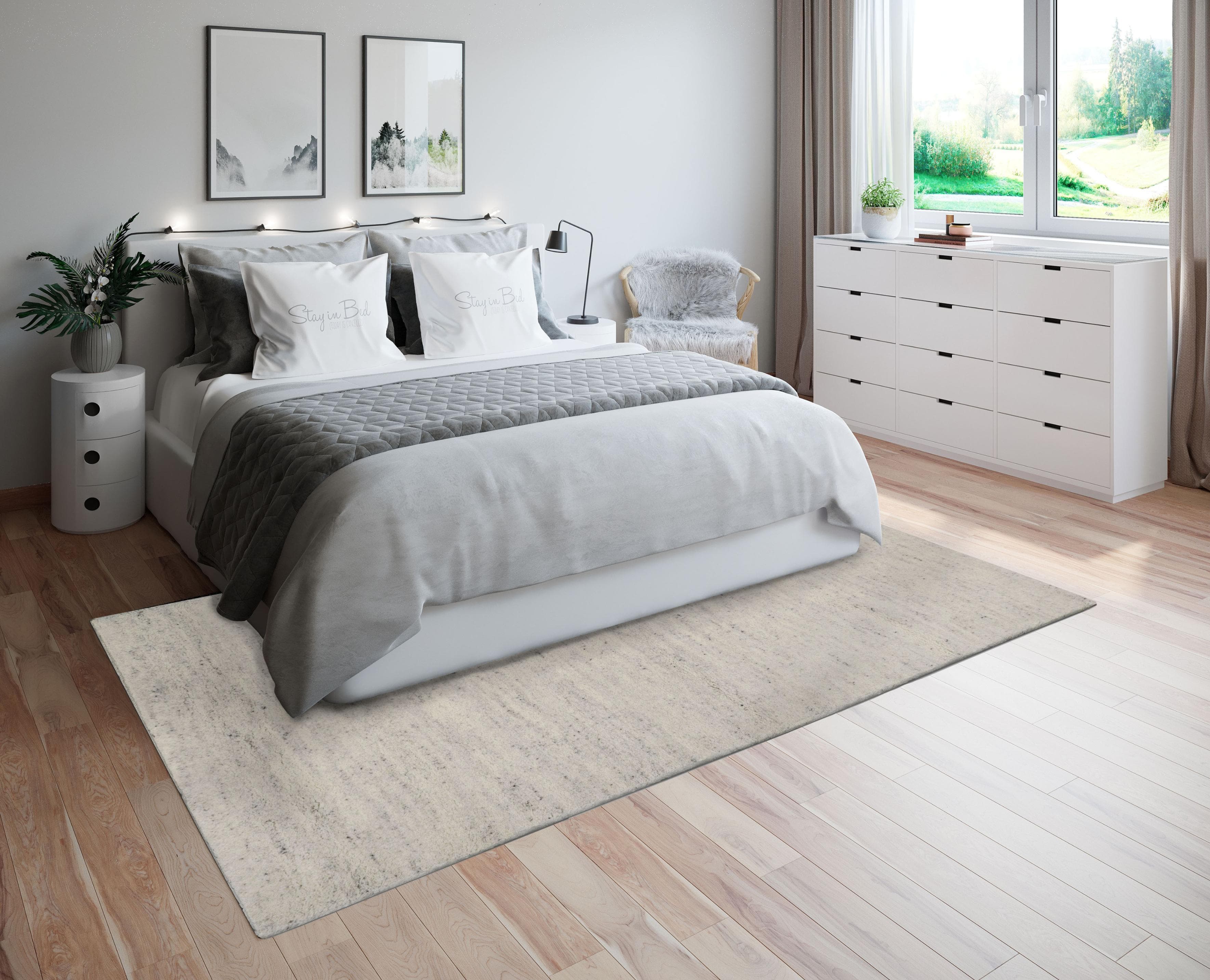 Wollteppich OTTO HOME Punam 33x200cm Beige