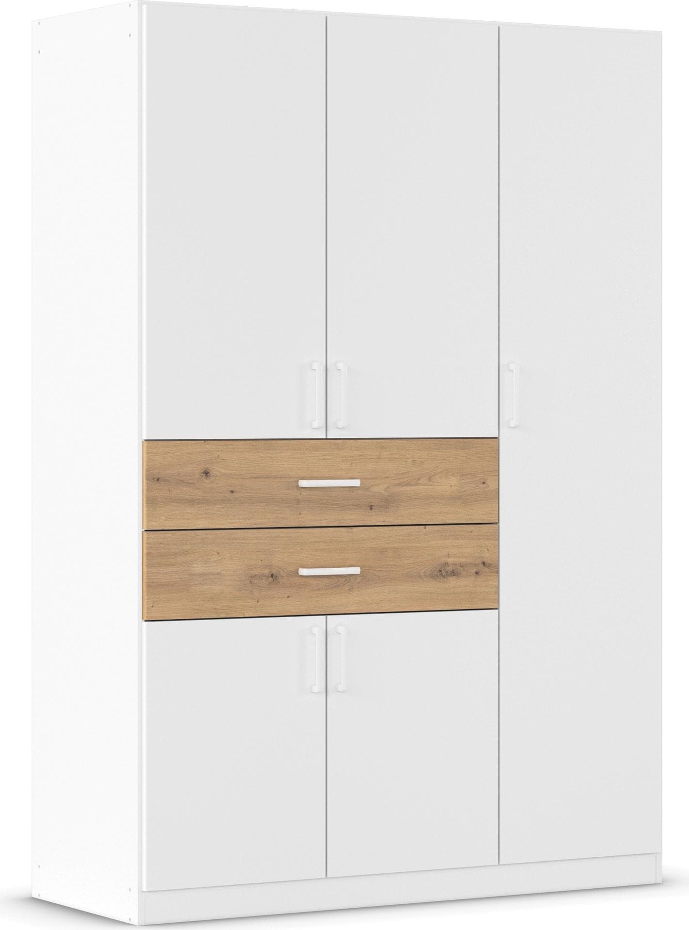 RAUCH MAIKA Drehtürenschrank Alpinweiß Eiche Artisan