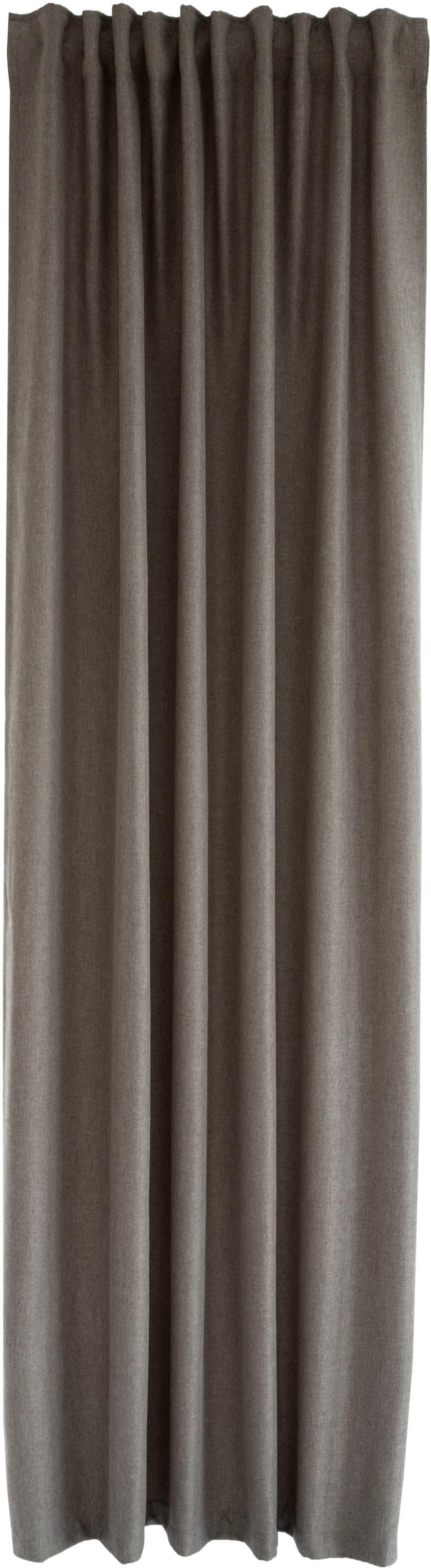 HOMING Vorhang RE-Allen Grau Polyester