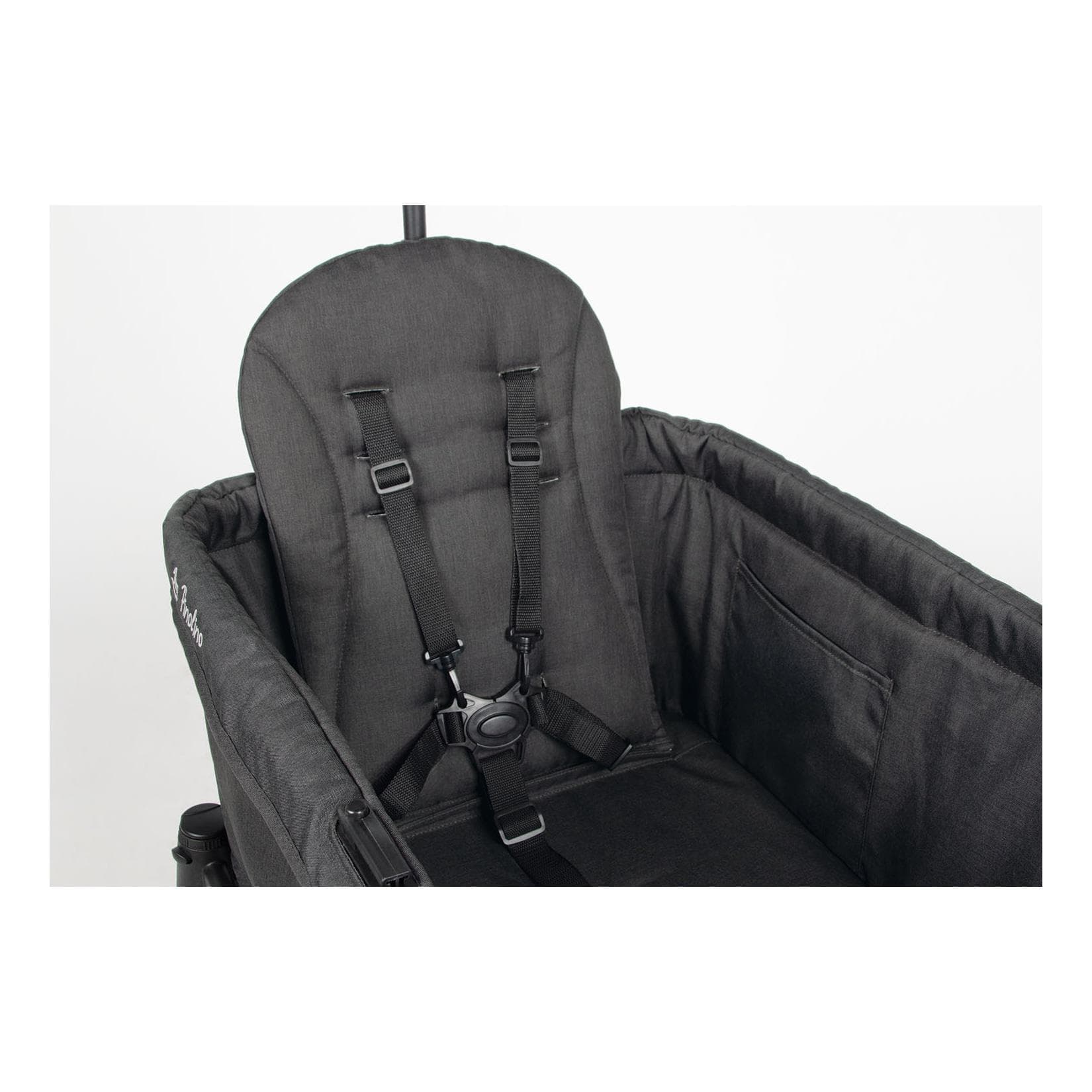 Pinolino Sitz für Klappbollerwagen Cruiser – anthrazit meliert