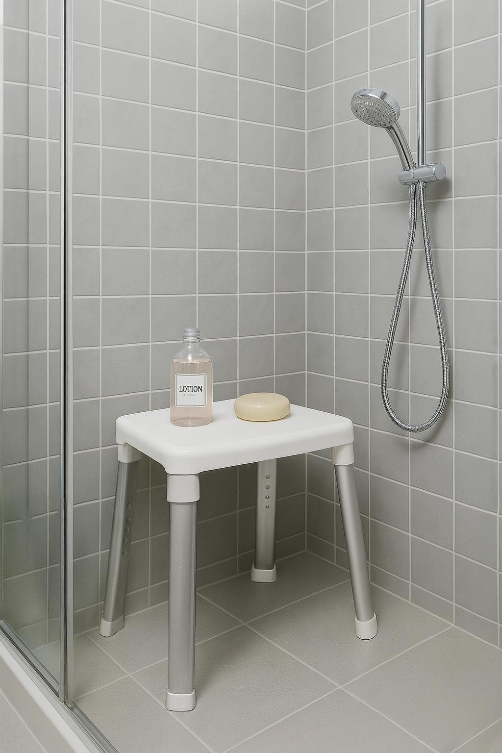 Dusch- und Badhocker BISCHOF Splash Weiß