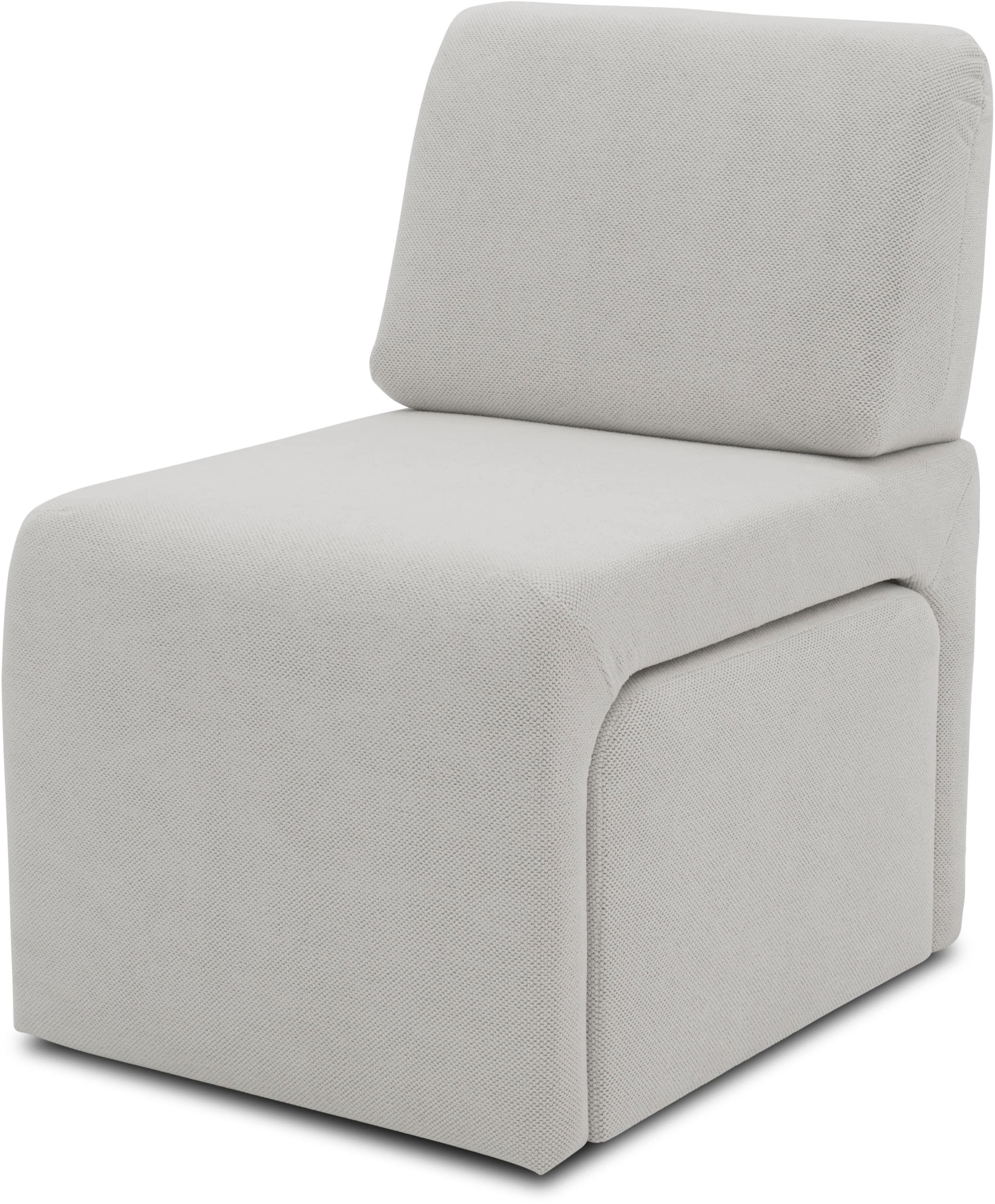 Platzsparender Sessel mit Verstaubarem Hocker - Bequem & Stilvoll