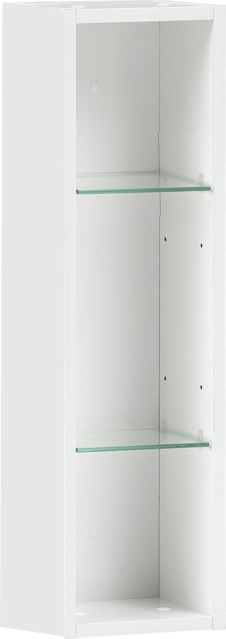 Schildmeyer Wandregal Basic Weiß Glanz 3 Fächer