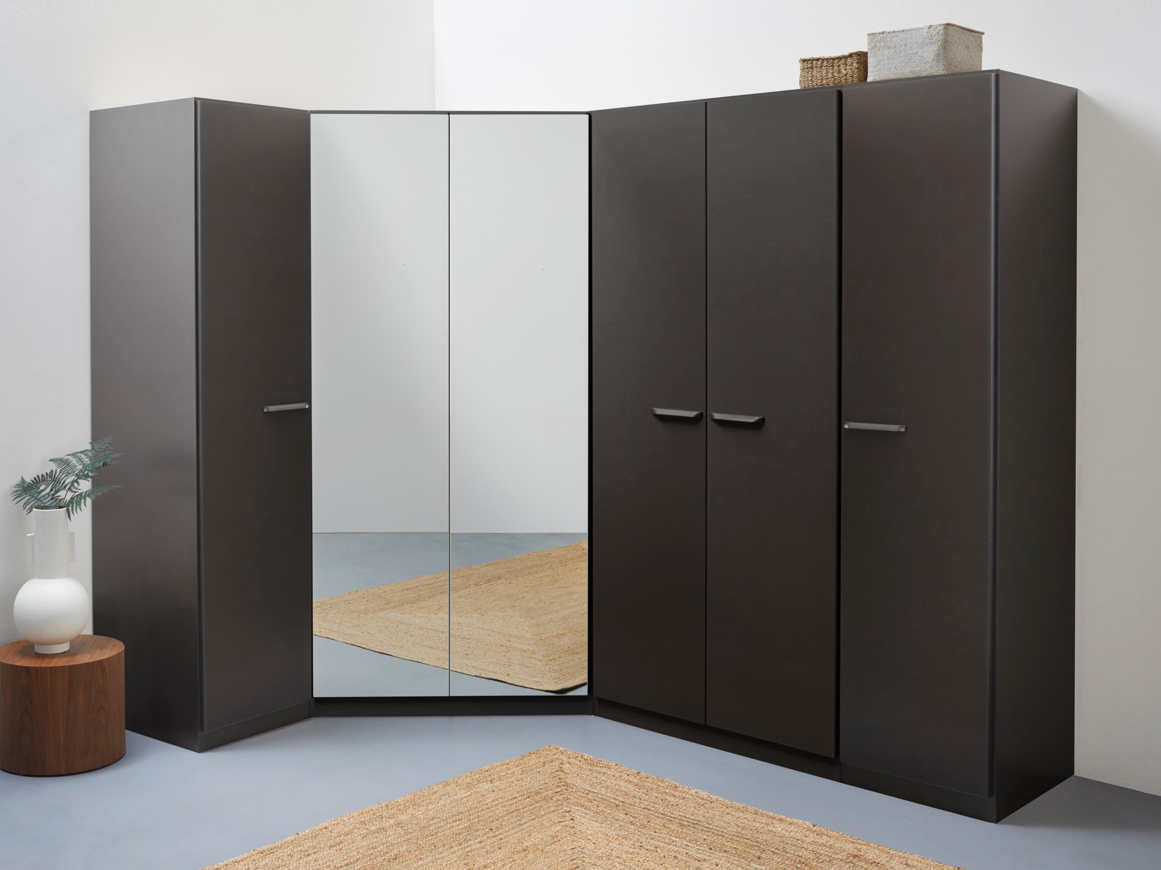 Rauch VANDOR Schrank-Set 6-türig Grau Holzwerkstoff