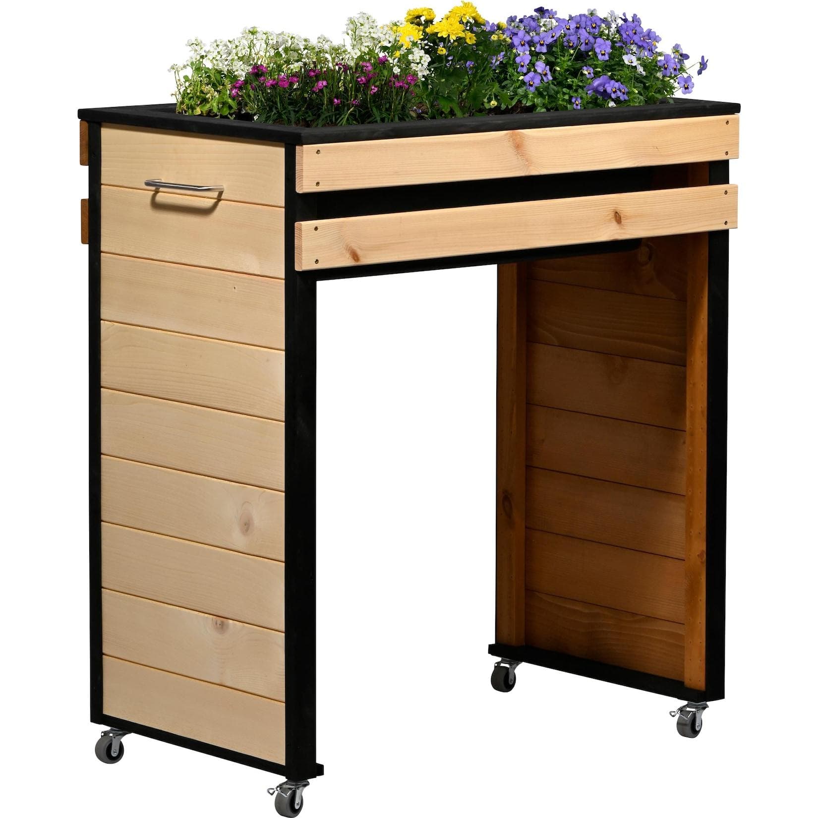 Dobar Hochbeet "Wheely" auf Rollen Gr. M