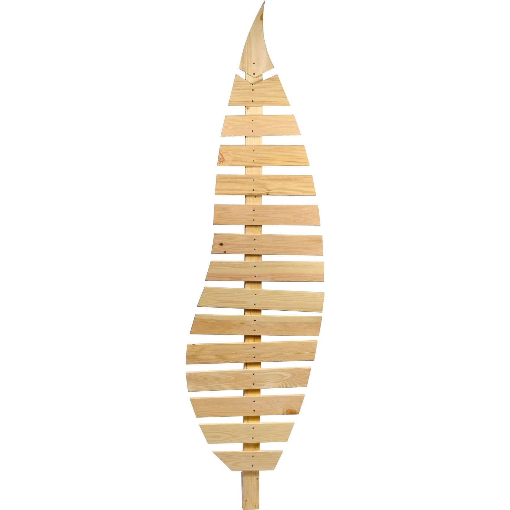 Rankgerüst aus Kiefer und Bambus