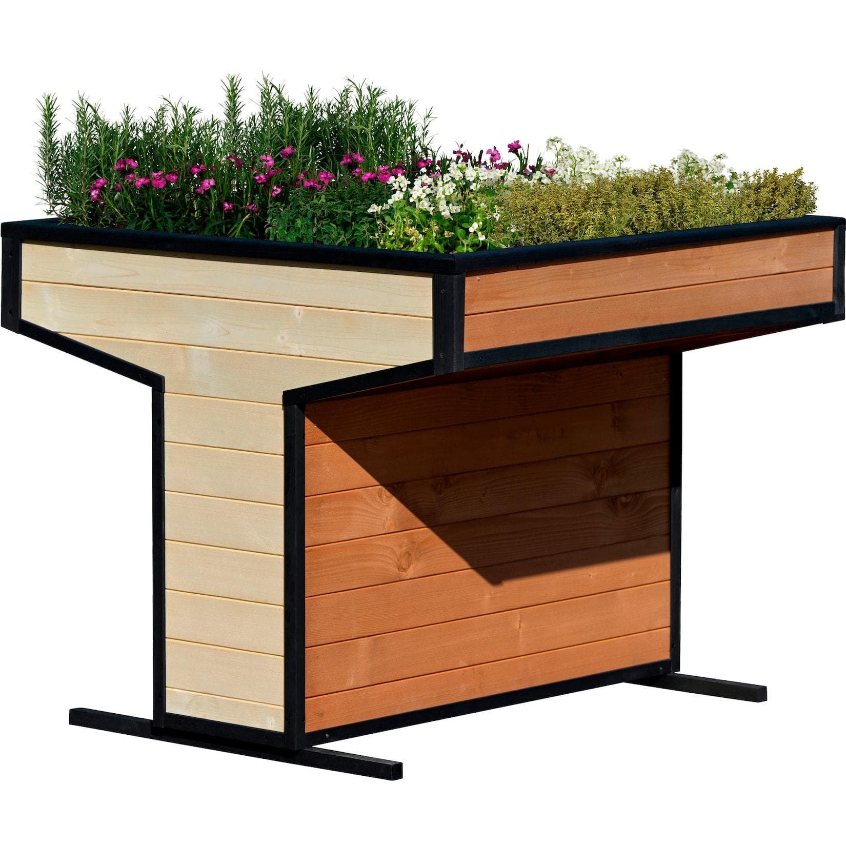 Dobar Hochbeet "Wheely" Gr. XXL Rollstuhlfreundlich