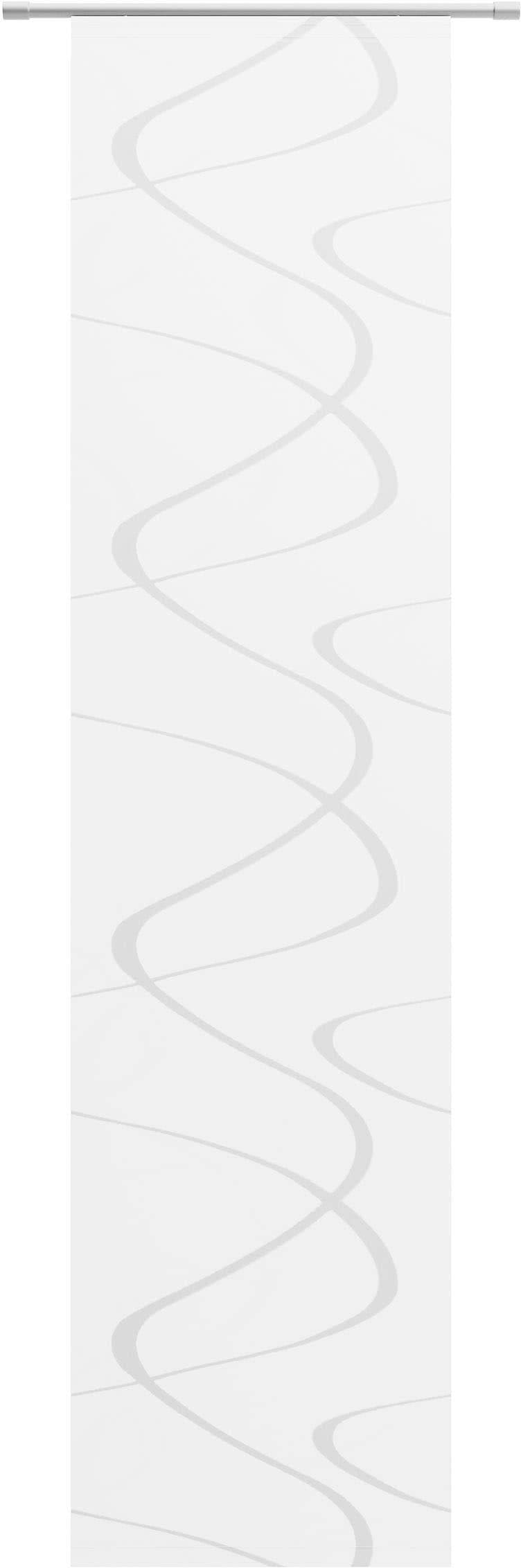 Neutex for you! Schiebegardine Pelotas Halbtransparent Klettband