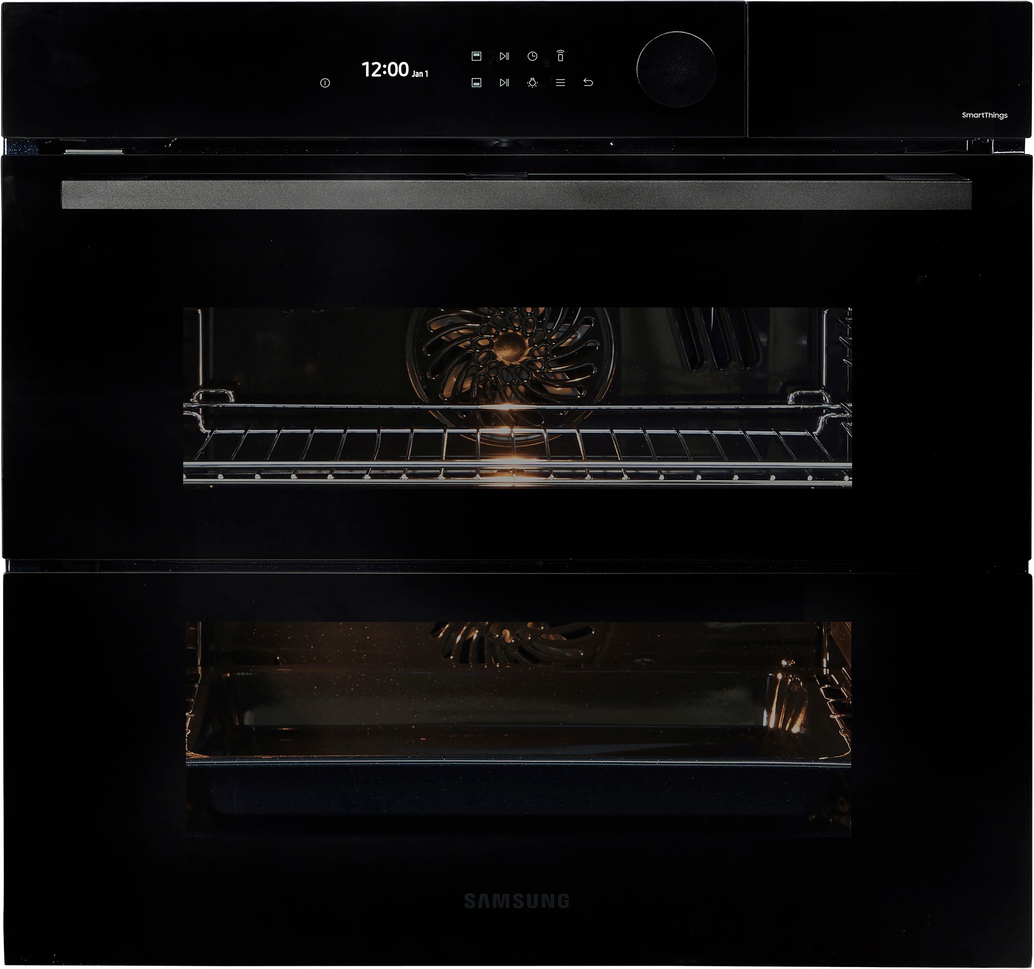 Samsung Pyrolyse Backofen NV7B5775XDK Dual Cook Flex Schwarz