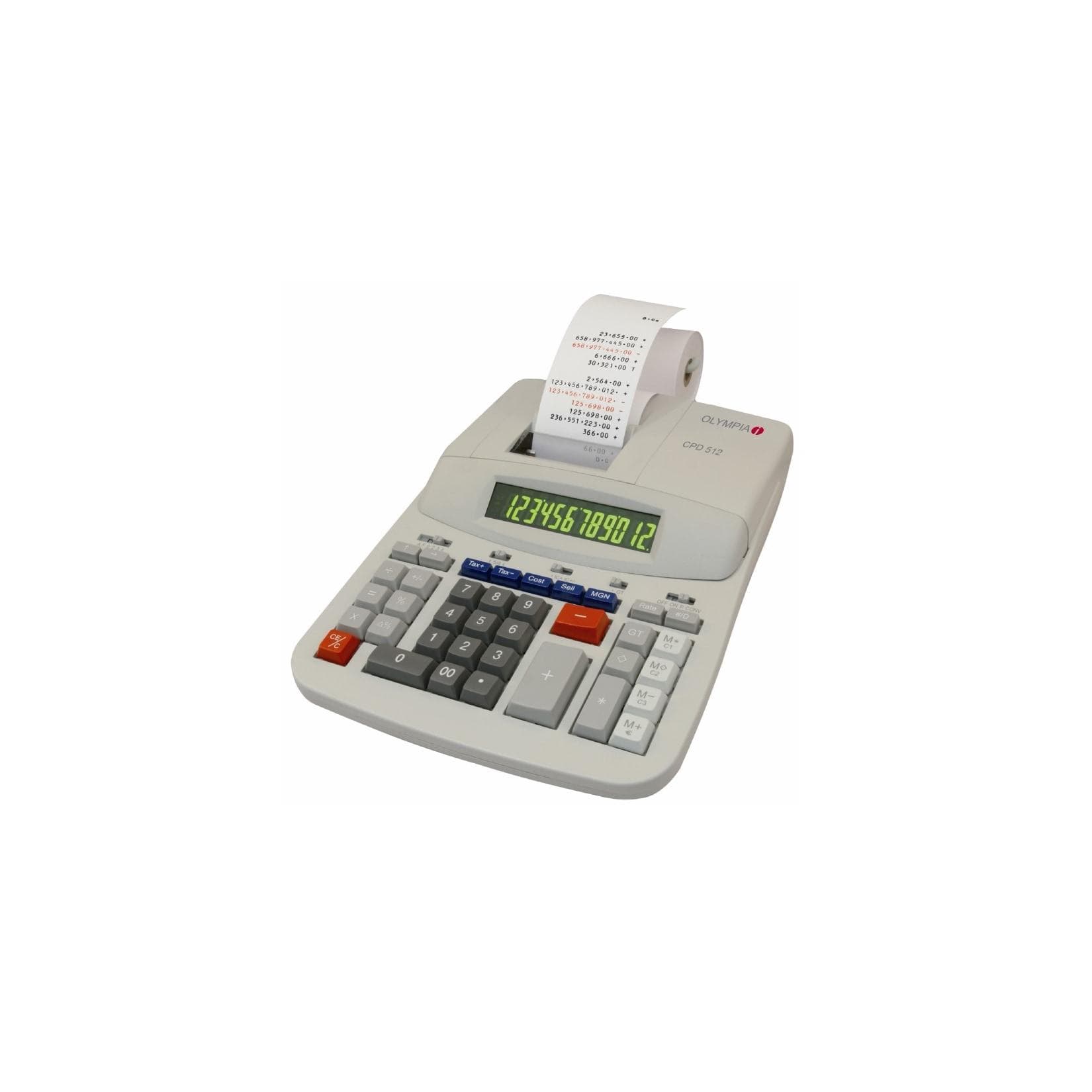 Olympia CPD 512 Tischrechner mit mechanischem Druckwerk
