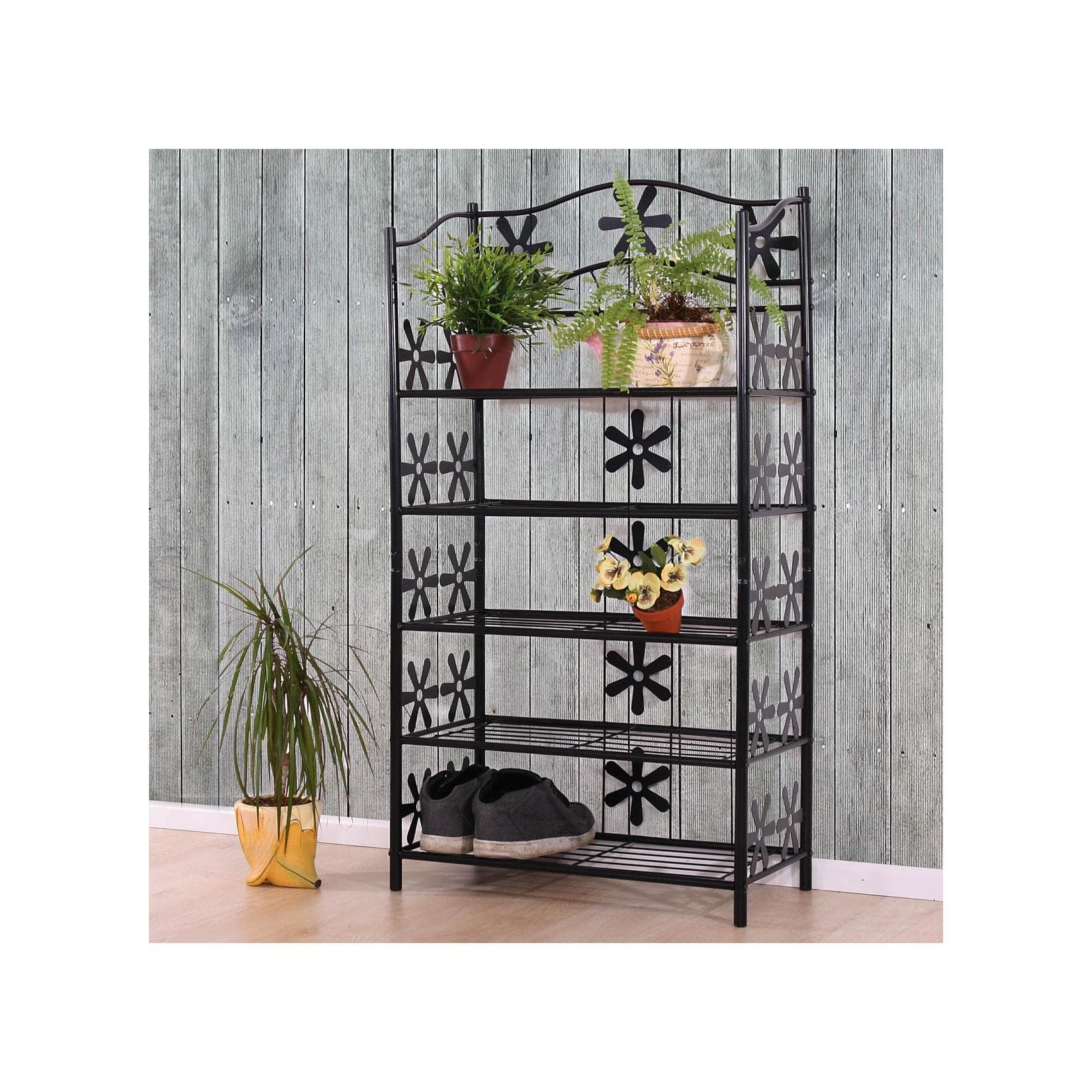 Stabiles Schuhregal aus Metall - Hochwertige Verarbeitung